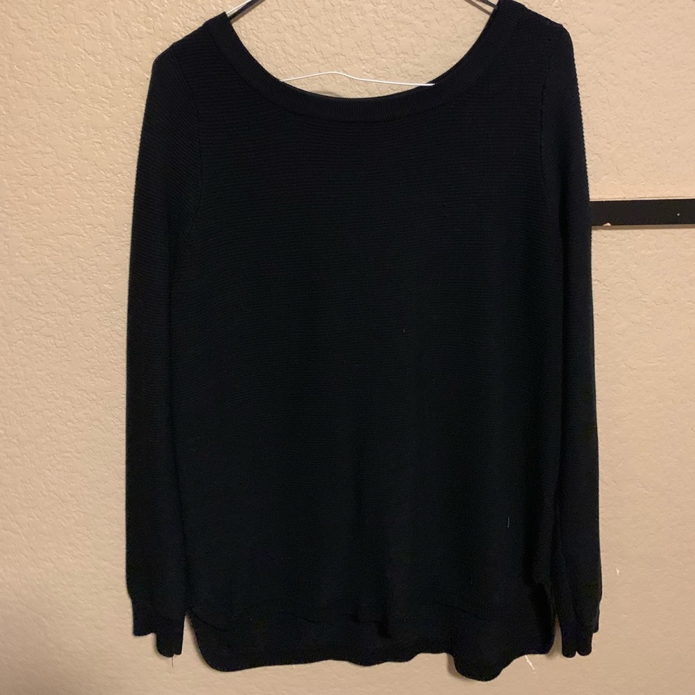 Black sweater